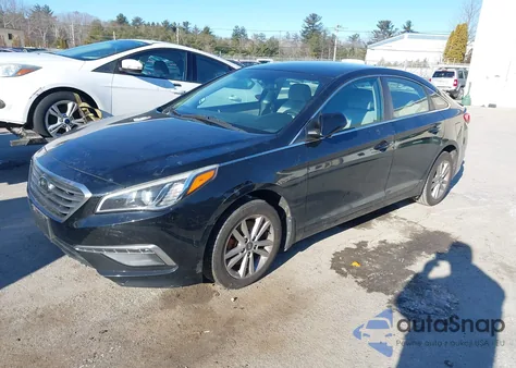 2015 Hyundai Sonata Se z USA, uszkodzony, nr VIN 5NPE24AF1FH155761